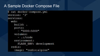 A Sample Docker Compose File
 