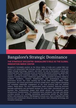 Bangalore’s TOP PR Agency PRS International Group Bangalore: Silicon ...