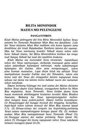 Banggai bible   new testament