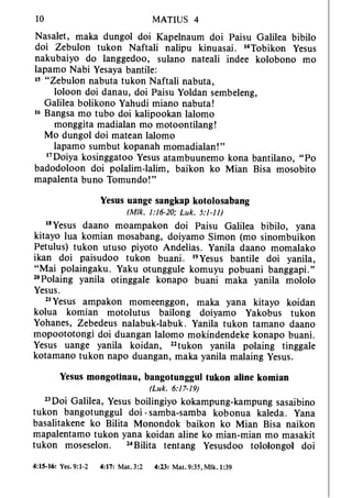 Banggai bible   new testament