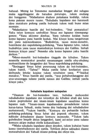 Banggai bible   new testament