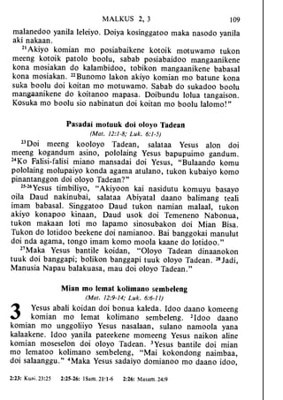 Banggai bible   new testament
