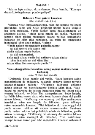 Banggai bible   new testament