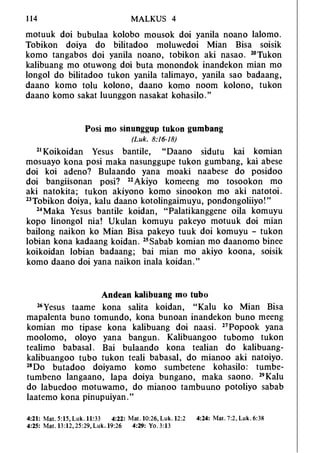 Banggai bible   new testament