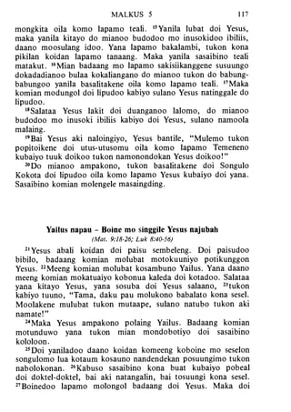 Banggai bible   new testament