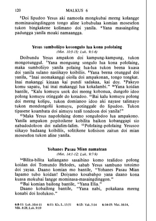 Banggai bible   new testament