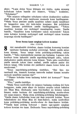Banggai bible   new testament