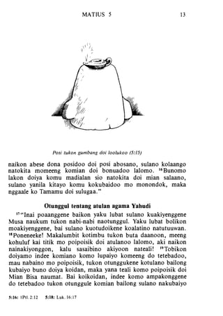 Banggai bible   new testament
