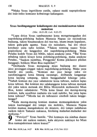 Banggai bible   new testament