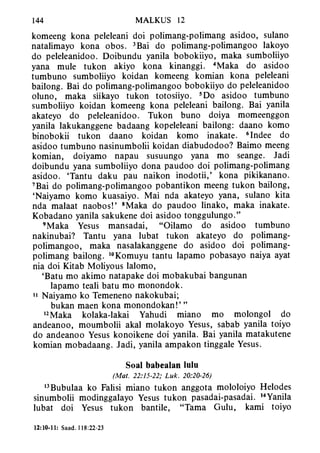 Banggai bible   new testament