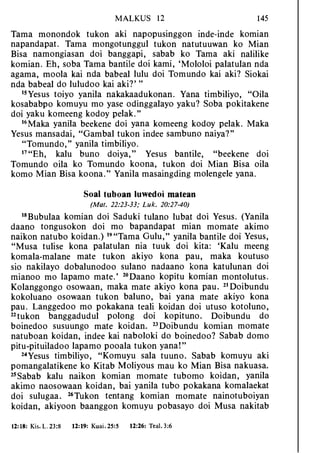 Banggai bible   new testament