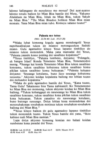 Banggai bible   new testament
