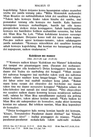 Banggai bible   new testament