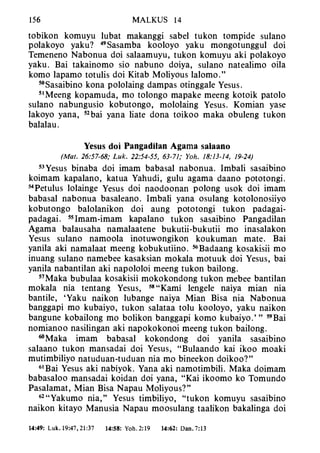 Banggai bible   new testament