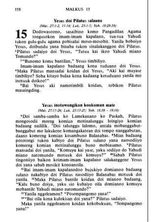 Banggai bible   new testament