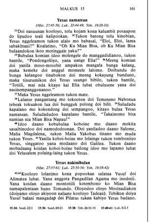 Banggai bible   new testament
