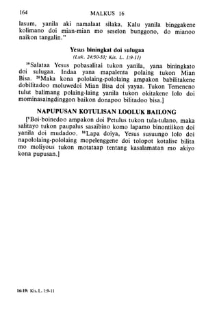 Banggai bible   new testament