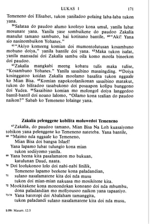 Banggai bible   new testament