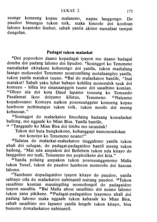 Banggai bible   new testament