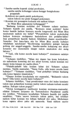 Banggai bible   new testament