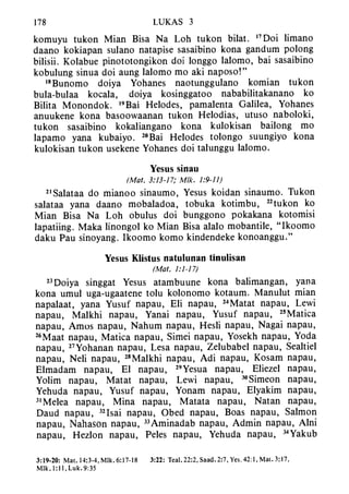 Banggai bible   new testament