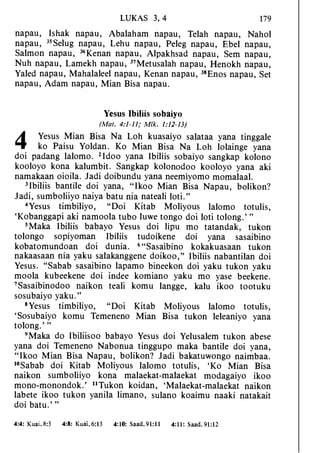 Banggai bible   new testament