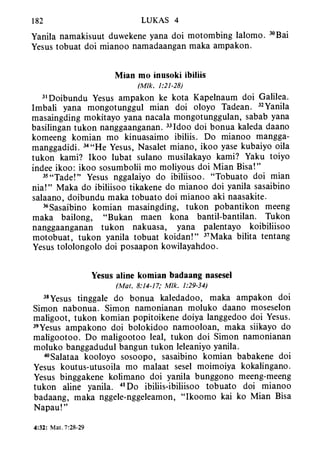 Banggai bible   new testament