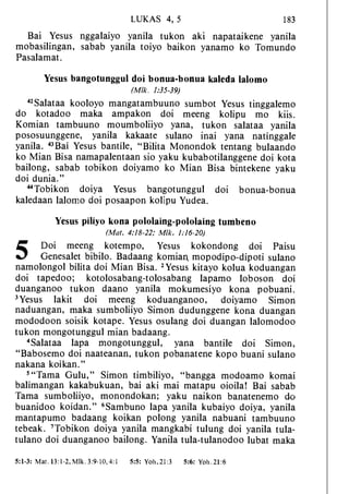 Banggai bible   new testament