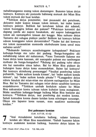 Banggai bible   new testament