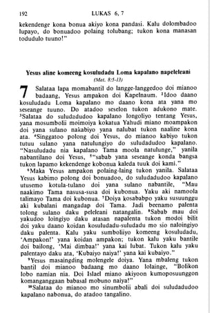 Banggai bible   new testament