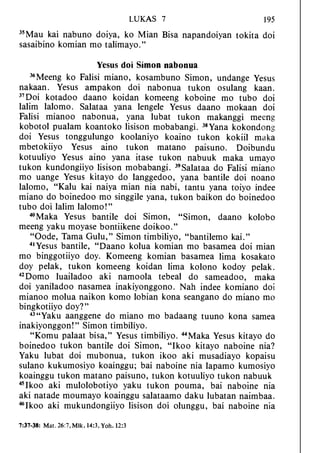 Banggai bible   new testament