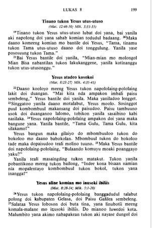 Banggai bible   new testament
