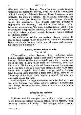 Banggai bible   new testament