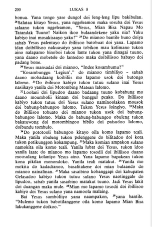 Banggai bible   new testament