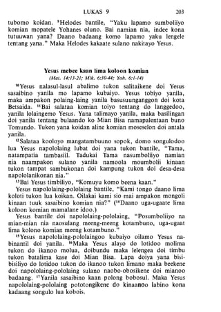 Banggai bible   new testament