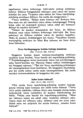 Banggai bible   new testament