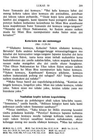 Banggai bible   new testament