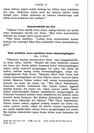 Banggai bible   new testament