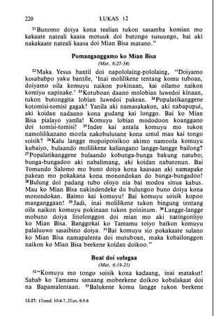 Banggai bible   new testament