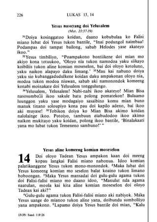 Banggai bible   new testament