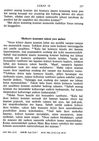 Banggai bible   new testament