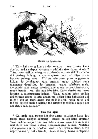 Banggai bible   new testament