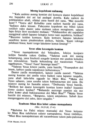 Banggai bible   new testament