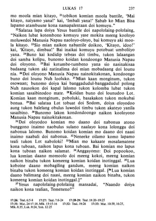 Banggai bible   new testament