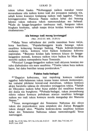 Banggai bible   new testament