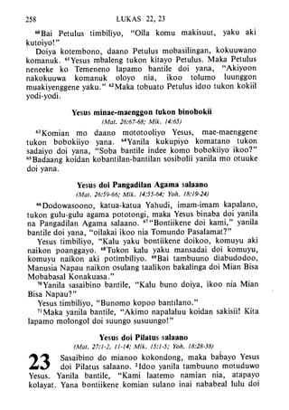 Banggai bible   new testament