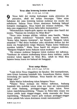 Banggai bible   new testament