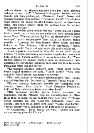 Banggai bible   new testament