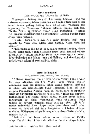 Banggai bible   new testament