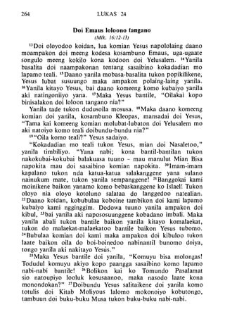 Banggai bible   new testament